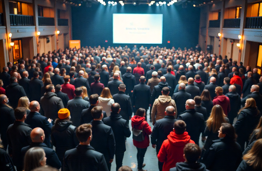 people listening to digital marketing for brand awareness